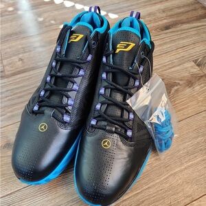 Jordan CP3 IV black varsity purple orion blue size 13